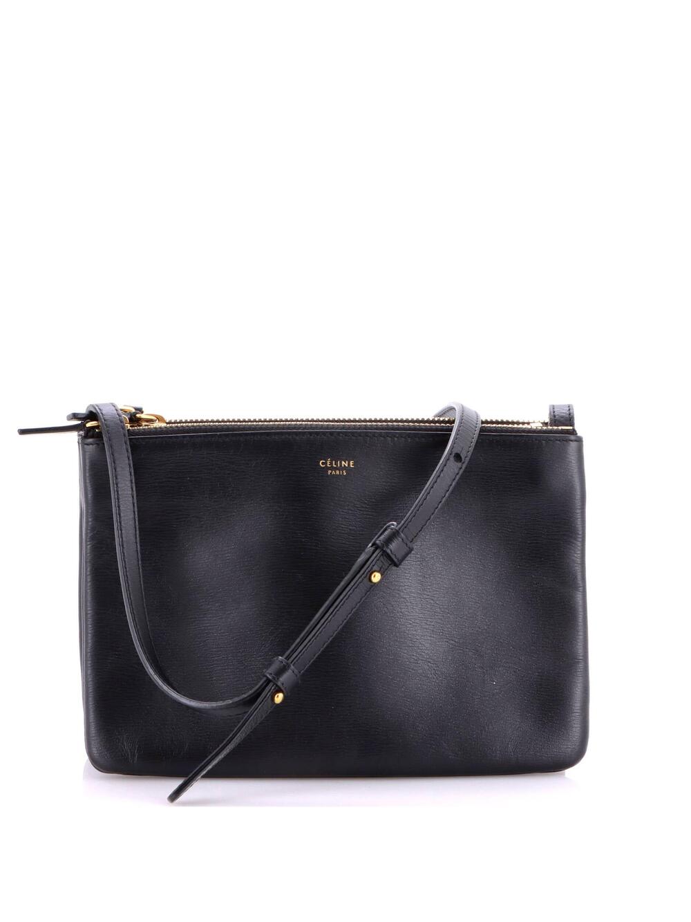 Celine Trio Crossbody Bag Leather Small #379785C91B